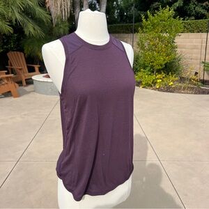 Sweaty Betty purple workout tank top